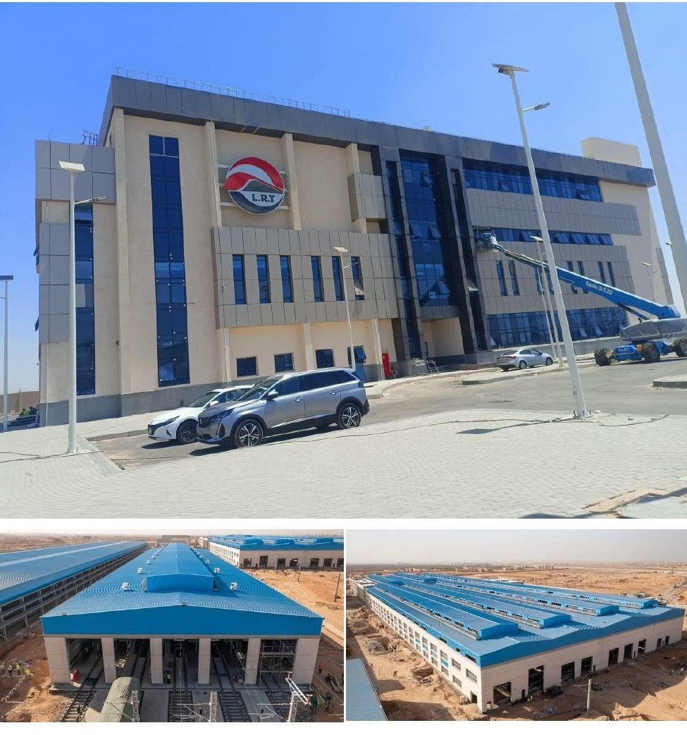 الورش الرئيسية للقطار الكهربائي LRT