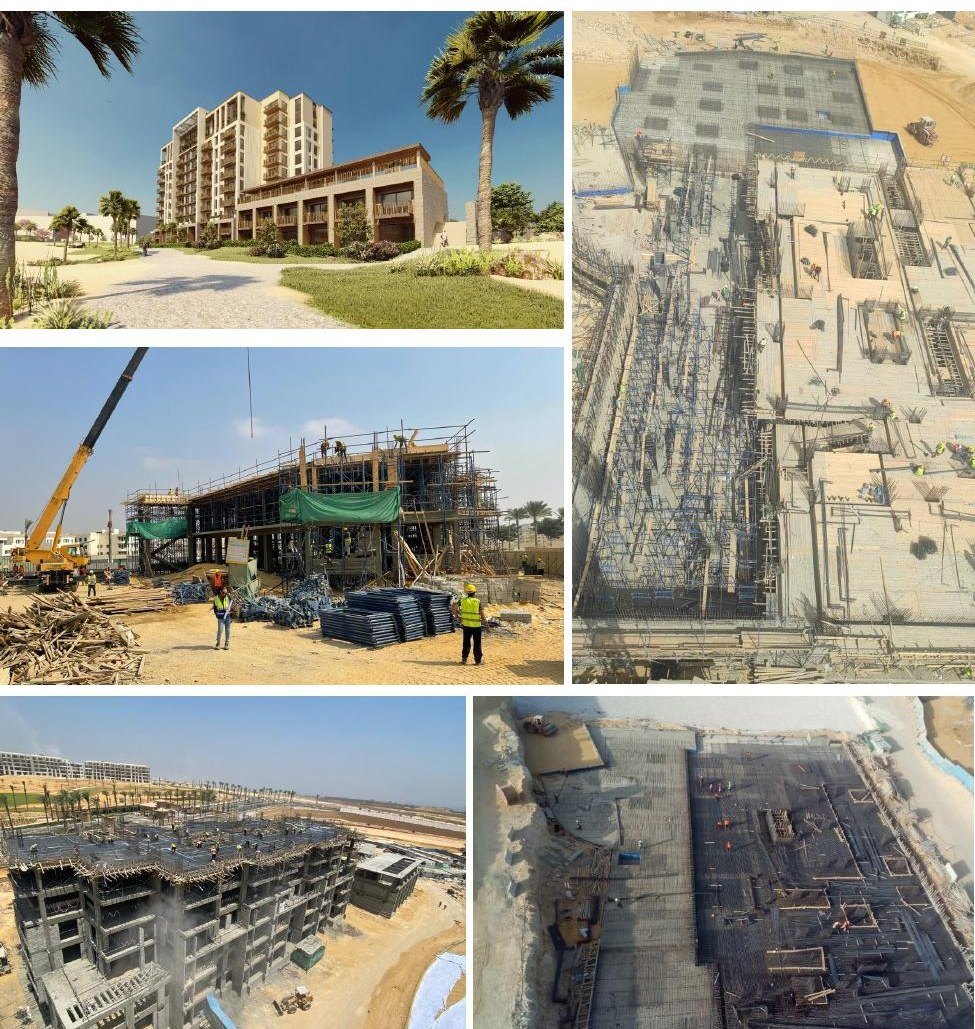 مسجد وعمارات Cairo Uptown